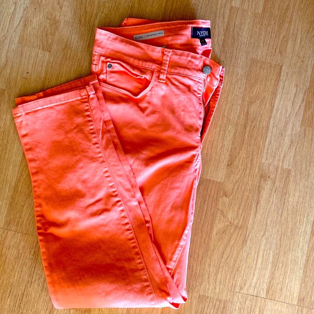 Women’s NYDJ Coral Alina Convertible Ankle Jean Size 10